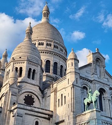 Visite du Sacré Coeur à Montmartre, Paris